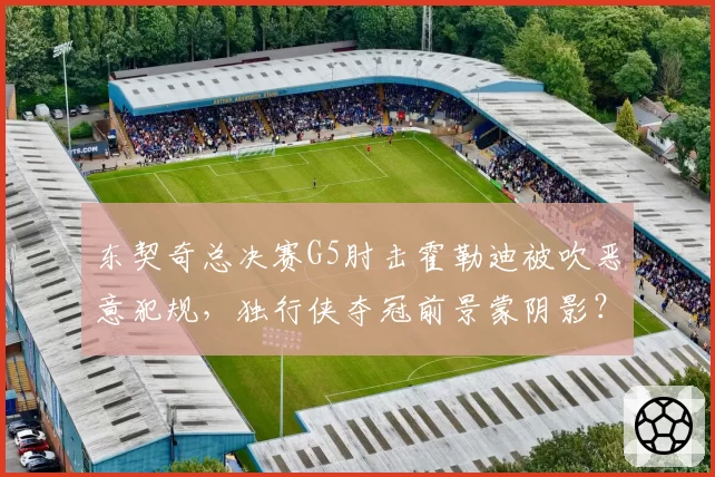 东契奇总决赛G5肘击霍勒迪被吹恶意犯规，独行侠夺冠前景蒙阴影？